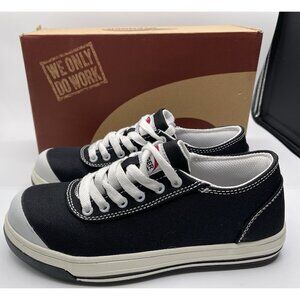 Avenger Shoes Womens Size 6‎ Wide Work Shoes Back Hard Toe Lace